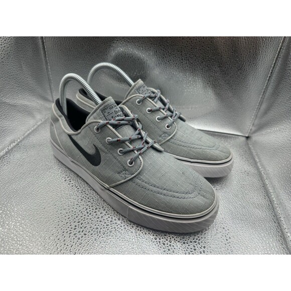 RARE  NIKE Stefan‎ Janoski Boys Gray Skateboard Sneakers Youth 6Y 654861-006 - Picture 5 of 9